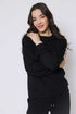 Jenna-Luxe Fleece Crew